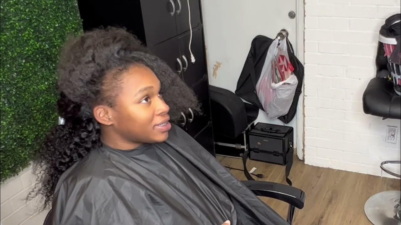 Half & Half Stitch Braids & Quick Weave 🤎 YouTube