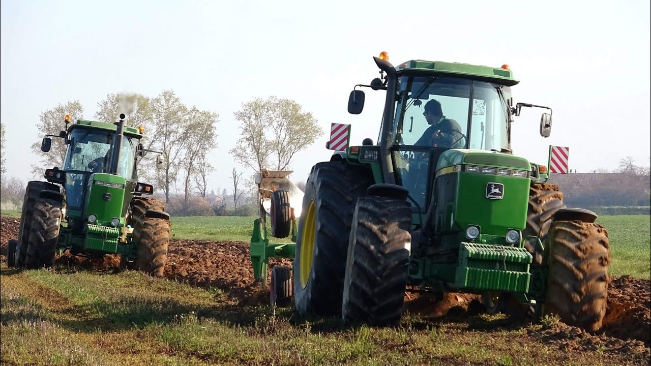 ⁣John Deere 4755 - 4255 | Aratri Vittone | Aratura 2019