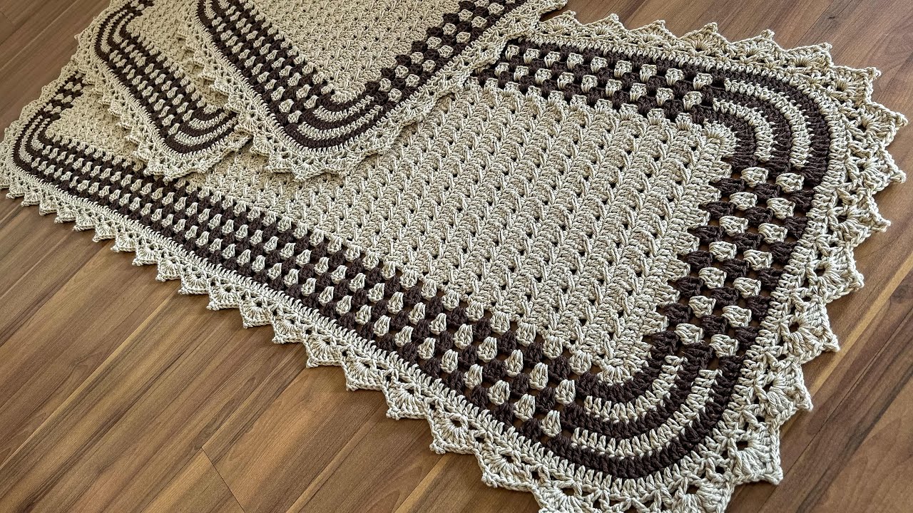 Passadeira de crochê para cozinha passo a passo / Crochet Kitchen ...