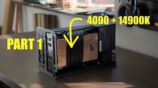 4090 + 14900K in a 13 litre N1 NAS case  Part 1