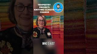 Knitting Climate Change: See Global Warming Visually #shorts