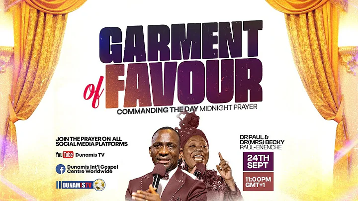 COMMANDING THE DAY MIDNIGHT PRAYER || GARMENT OF FAVOUR || 24-09-2025