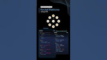 Toggle Social Button (only CSS) #codewith_muhilan #css #coding