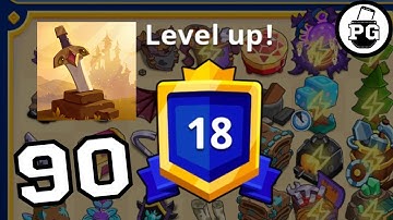 NEW level 18 Unlocked ! - Medieval Merge: Epic RPG Games 🔨 Gameplay Walkthrough |Part 90|