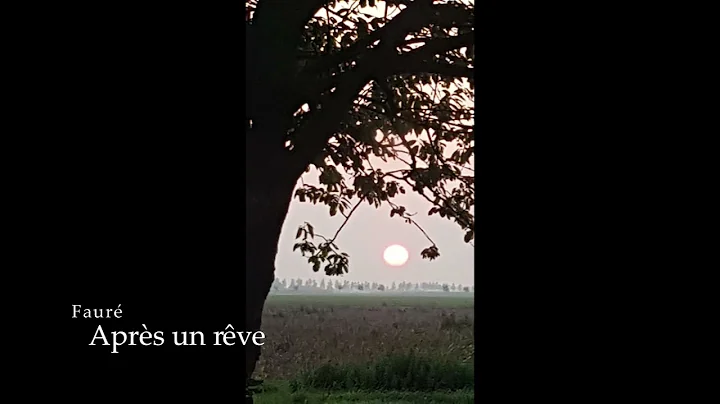 Aprs un rve, Gabriel Faur, violin: Mascha den Haan...