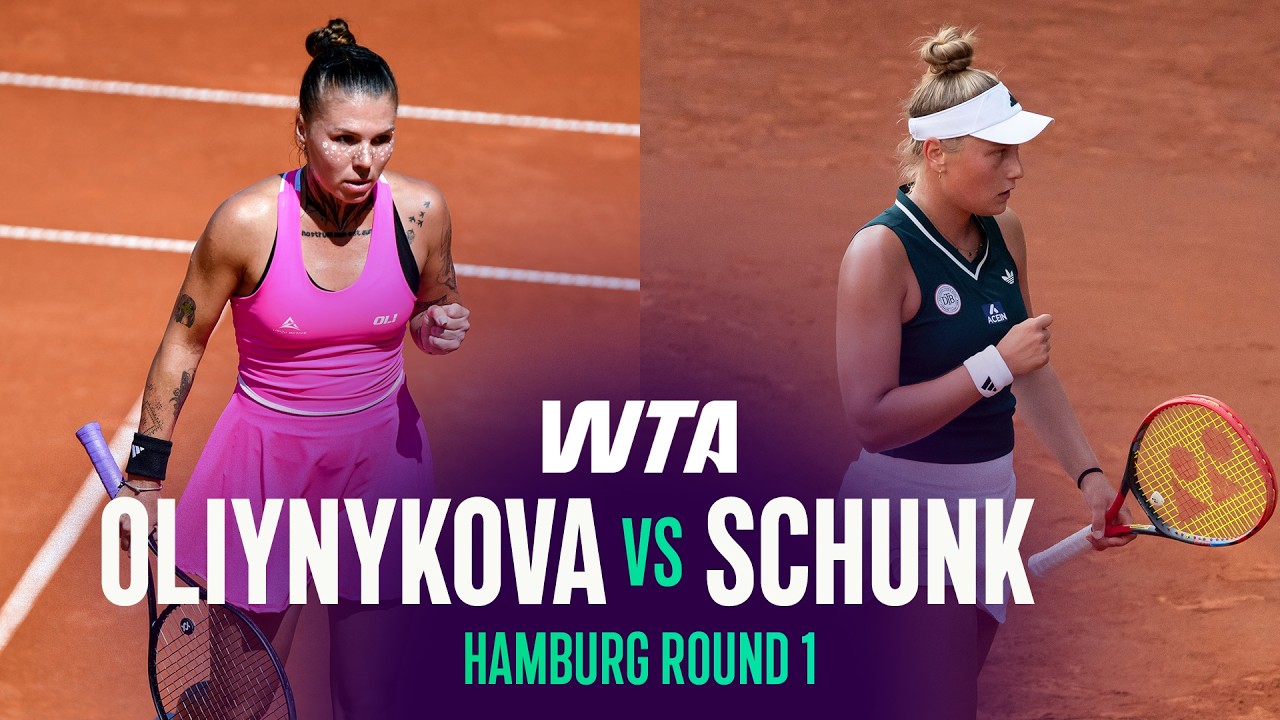 Oleksandra Oliynykova vs. Nastasja Schunk | 2026 Hamburg Round 1 | WTA Match Highlights