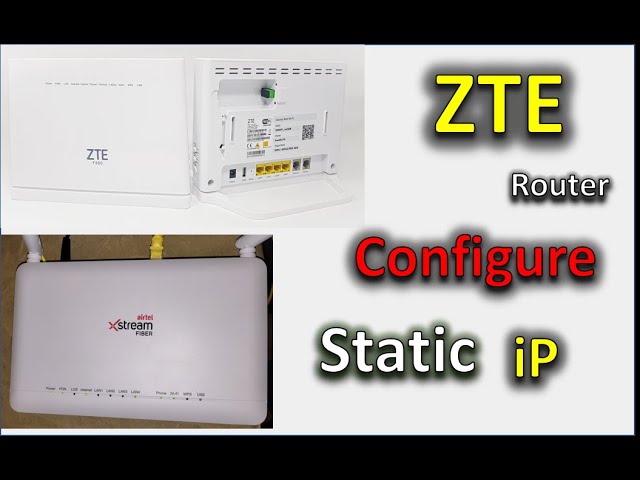how to configure static ip in router | How to set a static IP address | ip@DoubtEnd - YouTube