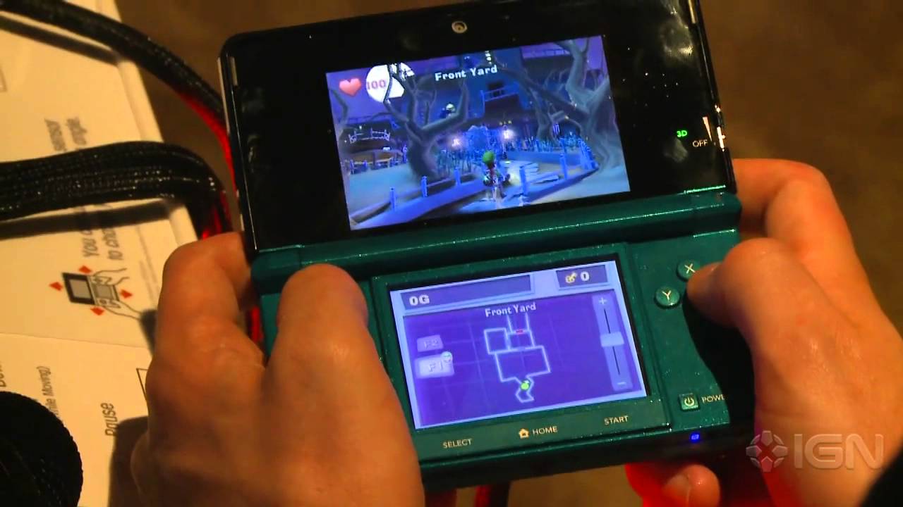 Luigi's Mansion: Dark Moon Preview - A Shockingly Fun E3 2011