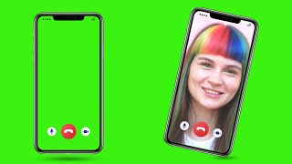 GREEN SCREEN PHONE VIDEO CALL || NO COPYRIGHT