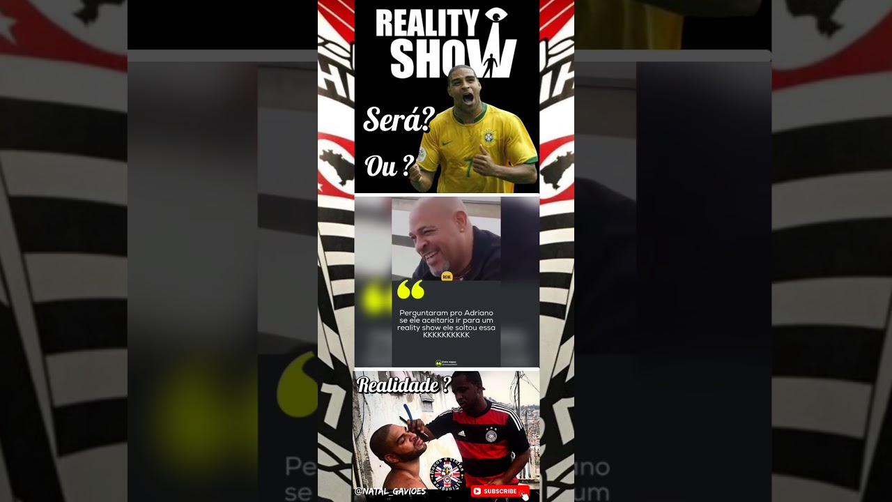 #imperador entre #realityshow e #realidade #veja .....