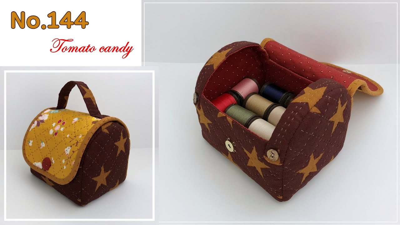 퀼트 No.144 통통 소품함(Accessory storage case), How to make, 네이버블로그 토마토캔디