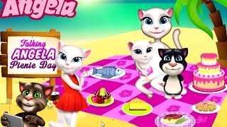 Говорящая Кошка Анжела Пикник Детские Мультики Мультфильмы для девочек и мальчиков Children TV Говорящая Кошка Анжела Пикник Детские Мультики Мультфильмы для девочек и мальчиков Children TV