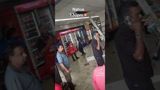 Fiji Accidents | Taxi Parked Inside Sns Supermarket Nabua Branch | Careless Driver | 2023