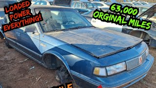 Junkyard Finds a 1989 Oldsmobile Cutlass Ciera With 36,000 Original Miles Scrapped!