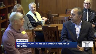 U.s. Senate Candidate Meets With Rockford Voters Ahead Of Illinois 2026 Primaries