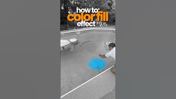 Transform your next video with this beautiful color fill effect using your phone and CapCut!