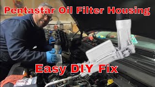 Replacing The Oil Filter Housing On A Jeep Cherokee KL 3.2 Pentastar