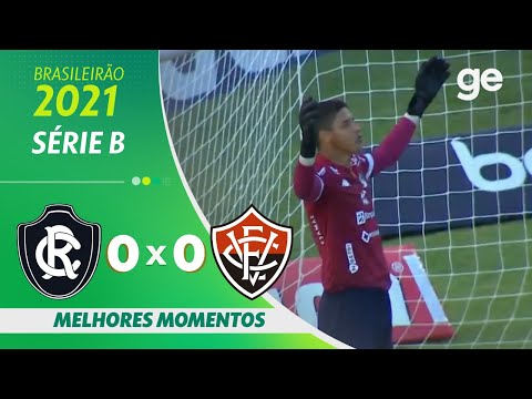 REMO 0 X 0 VITÓRIA | MELHORES MOMENTOS | 4ª RODADA BRASILEIRÃO SÉRIE B 2021 | ge.globo