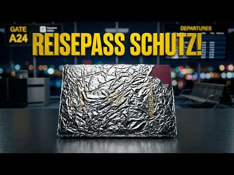 Why tourists wrap their passports in aluminum foil!