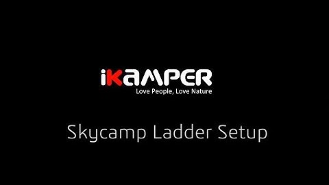 iKamper - Skycamp Ladder Setup