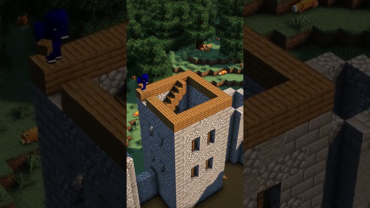 Minecraft Easy Survival Castle🏰 
