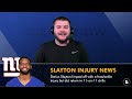 NY Giants Training Camp News Day 2: Darius Slayton Injury, Deonte Banks Struggles + Position Battles