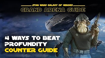 Profundity Counters - Executrix, Malevolence, Executor & vs Mirror | SWGOH