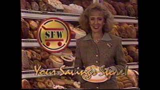 1994 Shoppers Food Warehouse "Your savings store" DC Local TV Commercial