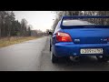 Subaru Impreza STI pops and bangs Launch