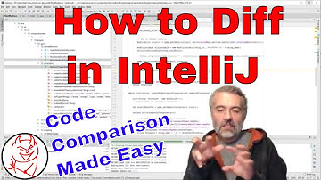 How to Diff Java Code in IntelliJ - 3 ways to use the Compare Tool
