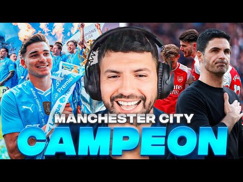 MANCHESTER CITY vs WEST HAM reaction | PREMIER LEAGUE CHAMPIONS