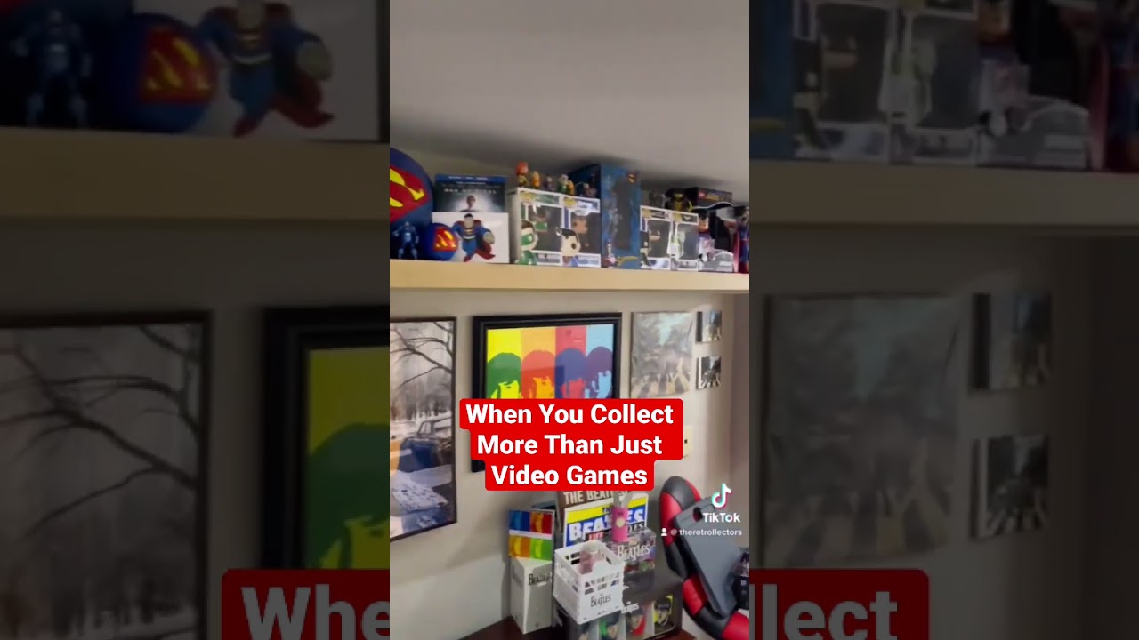 When You Collect More Than Just Video Games 