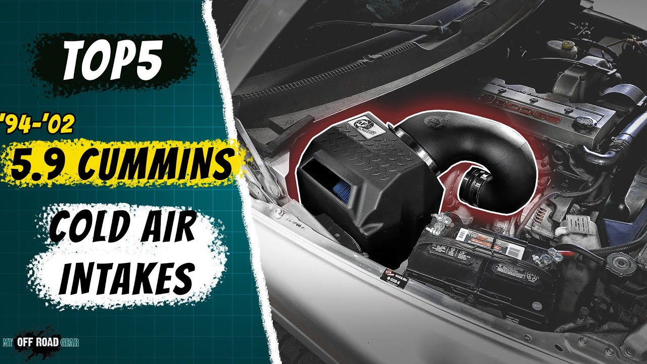 🚀 Топ-3 воздухозаборников холодного воздуха для двигателя Cummins 5.9 '94-02 [Лучшие предложения ...