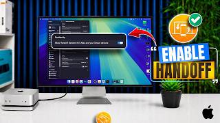 How to Enable Handoff on Mac Mini M4, M2 & M1 (Connect Mac to iPhone & iPad!)