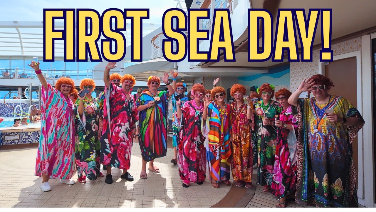First Sea Day on the Caribbean Princess (Food, Activities & Honest Review)