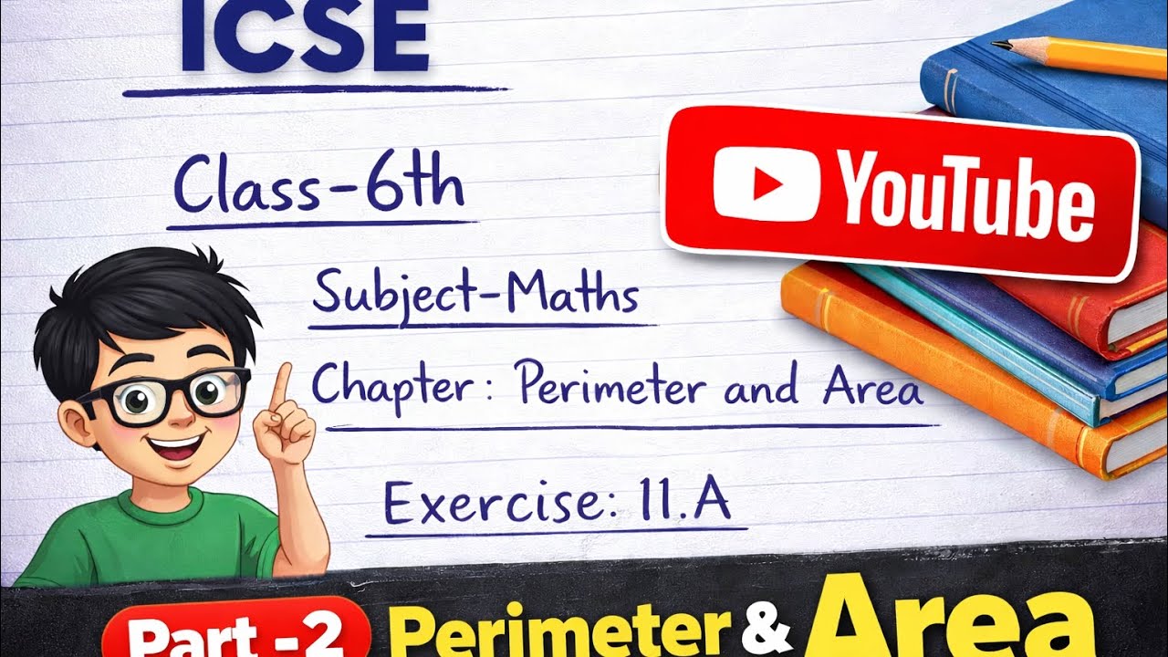 ✅ Perimeter & Area Part-2 | Full Concept Clear 💯