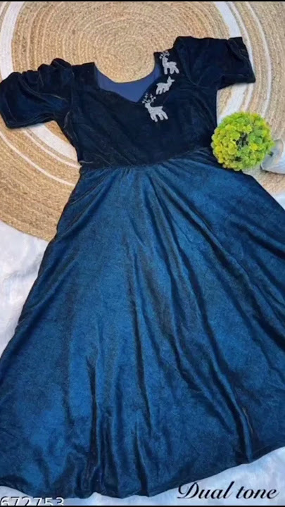 most trending velvet frocks from @Meesho #velvet #shopping