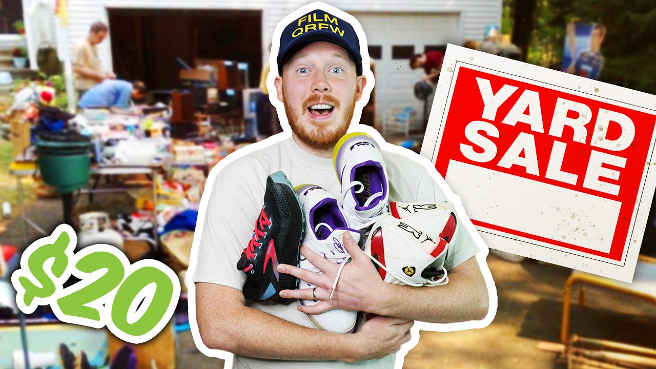 Everyone Missed These SNEAKERS At The YARD SALE! YouTube