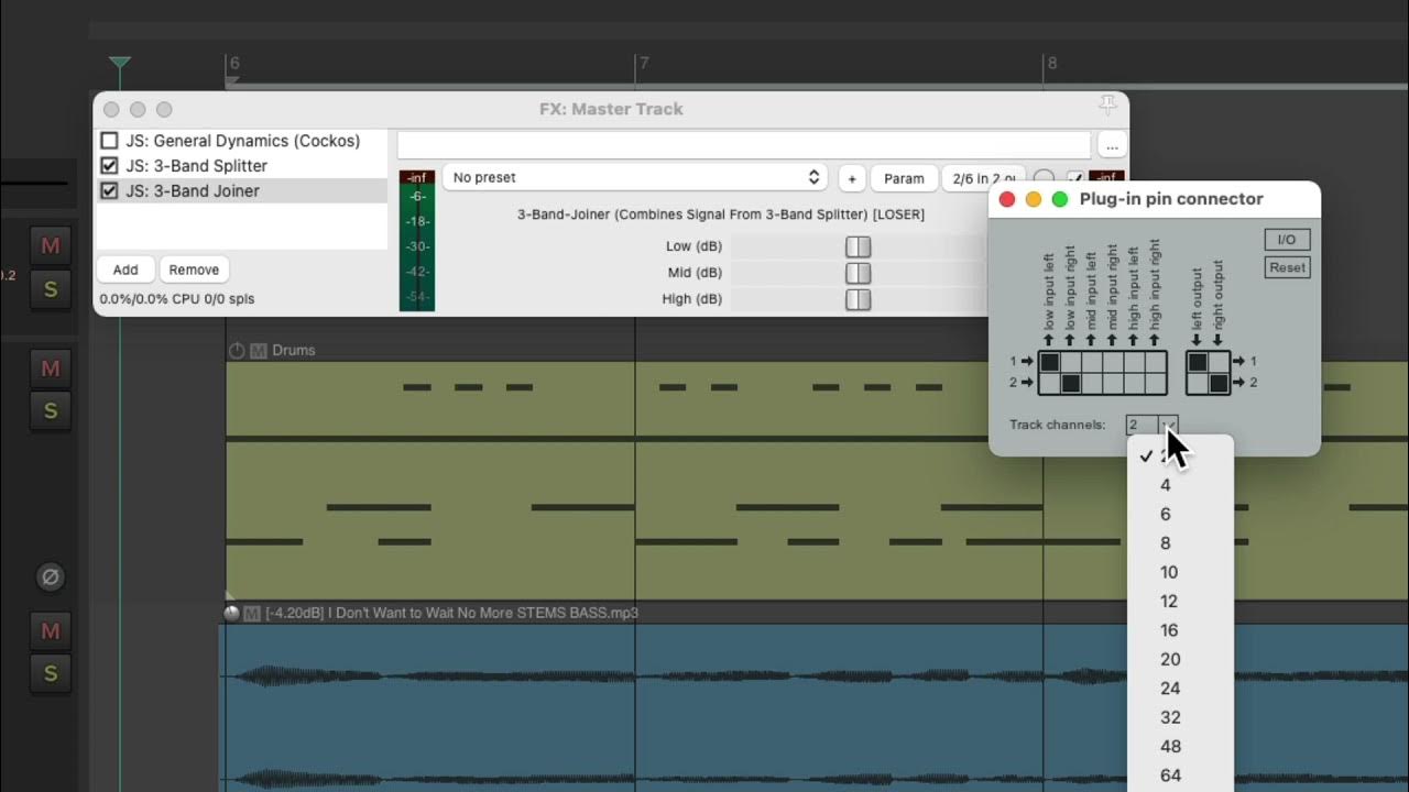 General Dynamics Multiband Compressor in REAPER YouTube