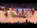 NBA Mascots Inflatables dancing at 2013 NBA All-Star Game