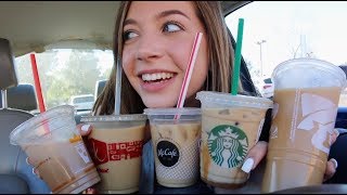 i tried (iced) coffee from every fast food restaurant