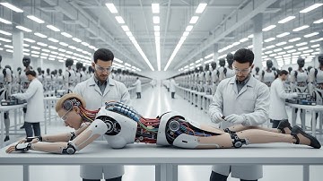 Inside a Modern Humanoid Robot Factory: From Titanium to Artificial Life (The Whole Process)