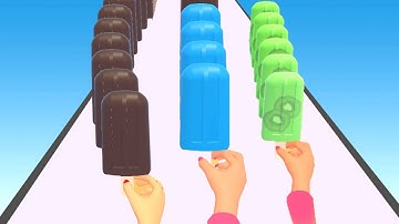 Popsicle Stack - All Levels Gameplay Android,ios game Mobile Game New Update Part 13 (Levels 66)