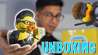 Unboxing a RUBBER DUCK Cosplay of MYSELF!