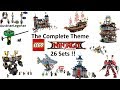 Lego Ninjago Movie - Compilation of all Sets - The Complete Theme