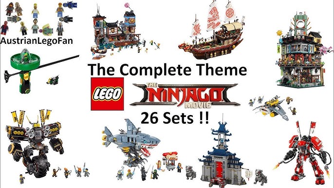 Lego Batman Movie - Compilation of all Sets - The complete Theme