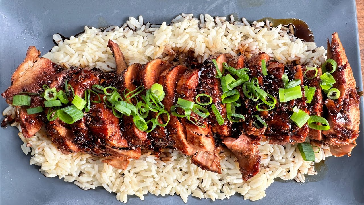 Schweinefilet in Honig-Knoblauchsauce - In 20 Minuten fertig!