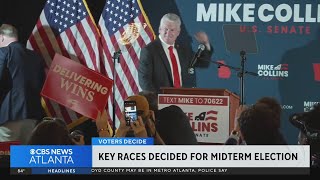 Key races decided in Georgia midterm elections
