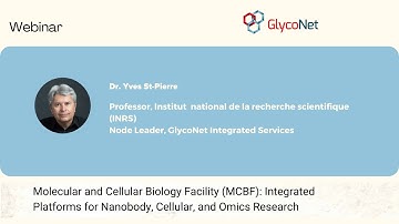 GIS webinar: Integrated Platforms for Nanobody, Cellular, and Omics Research