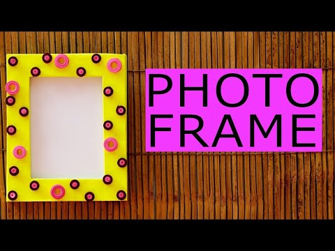 How To Make a Photo Frame - Paper Quilling Photo Frame - Wall Decor Ideas + More Craft Videos